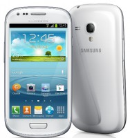 Samsung Galaxy S3 Mini teléfono inteligente (mármol blanco)